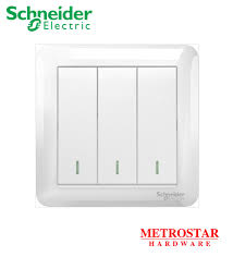 Switch 1# - 1Way, 3Gang