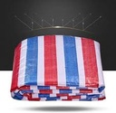 Canvas Tarpaulin sheet (stripe) 4Mtr x 50Mtr  