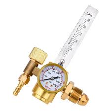 Argon Flowmeter, Inlet:G5/8, Outlet Nipple 8MM, Model : 191