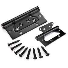 Flush Hinges SUS-304D 4x3x3, Black