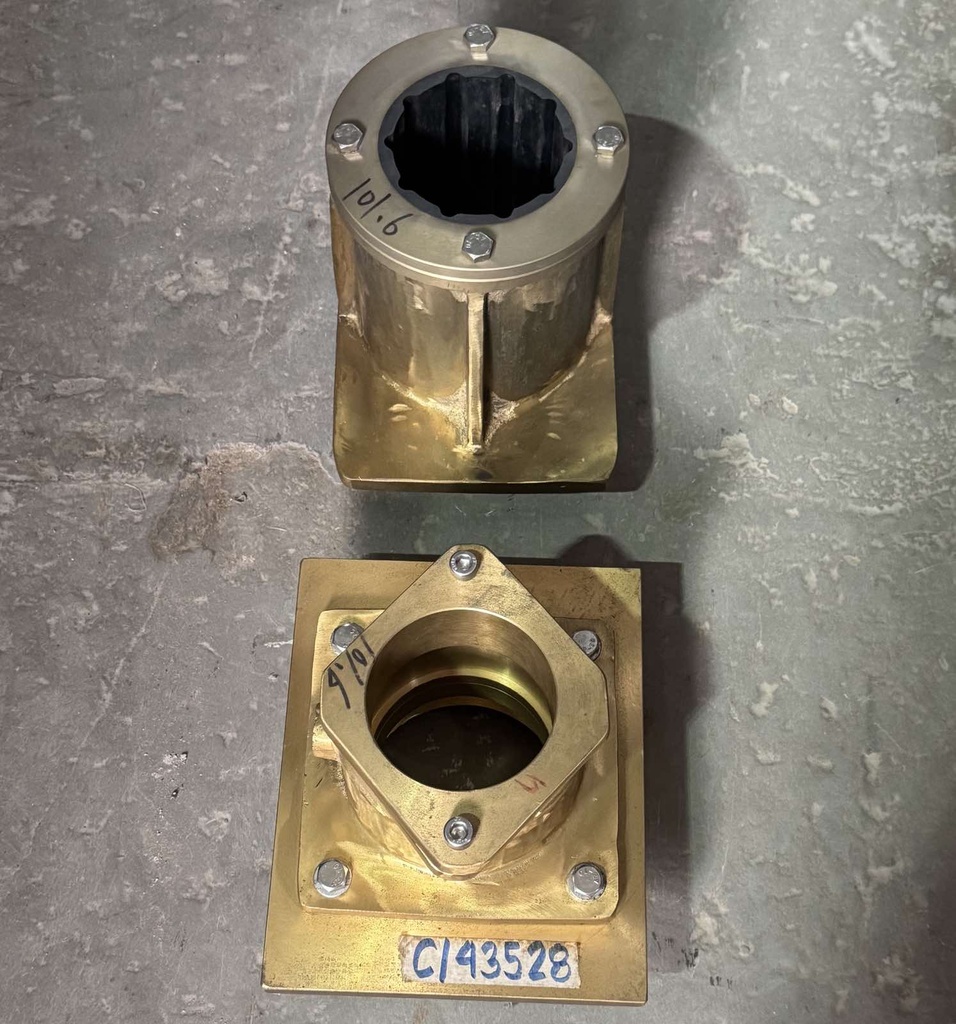 Stern Tube Flange ID: 88.9MM