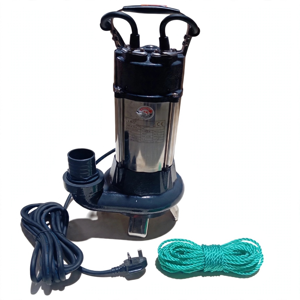 Leo Pump - Submersible Sewage Pump (2") SS XSP20-9/1.1L , 220V-240V/50Hz