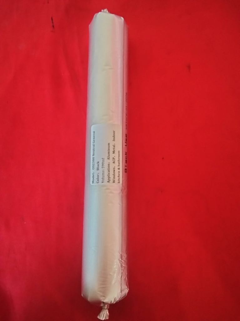 Silicone Sealant 590ML (OS2300) Soft Bag Package (Black)