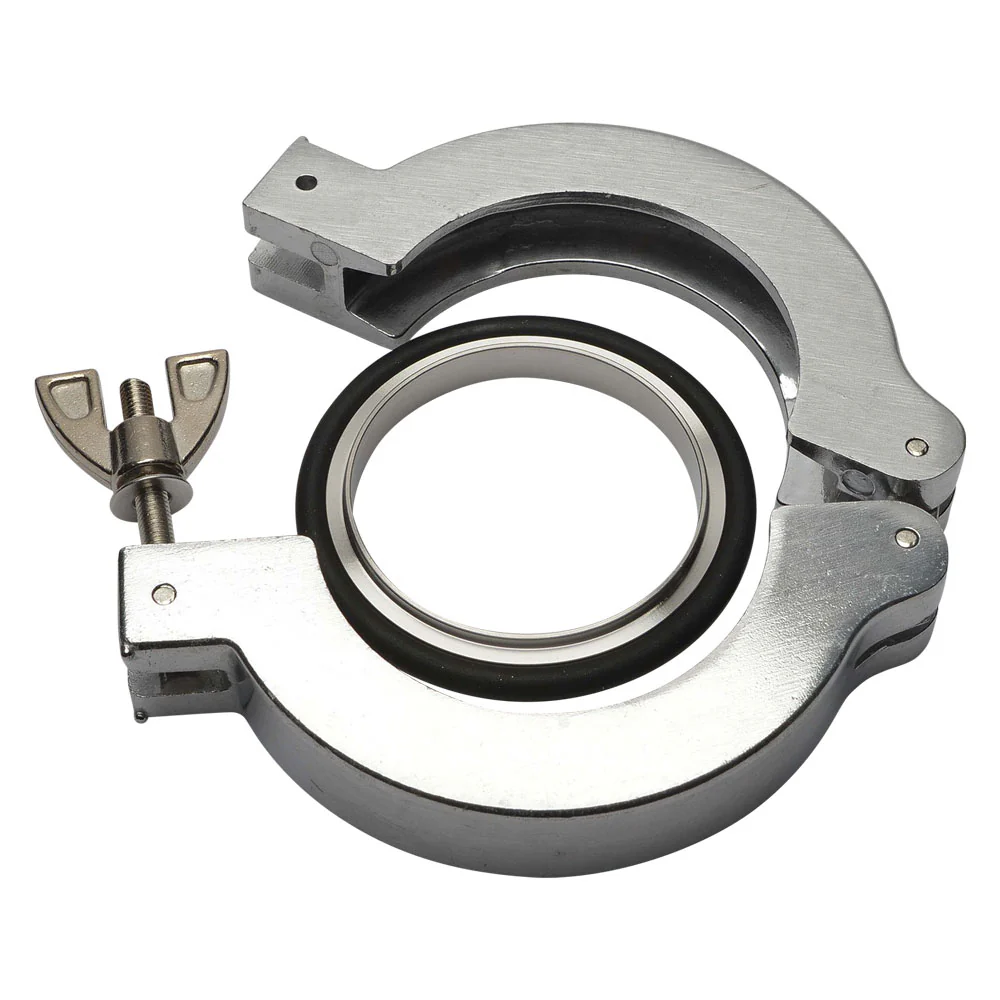 Quick Clamp With Rubber O-Ring Sealing KF50