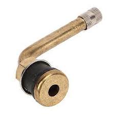 Tubeless Valve -  90Deg Bend, Brass, 70MM, V3-20-5 (Light Vehicle) 