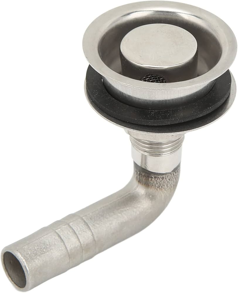 Fuel Tank Vent Bend M16, SS316, 16MM