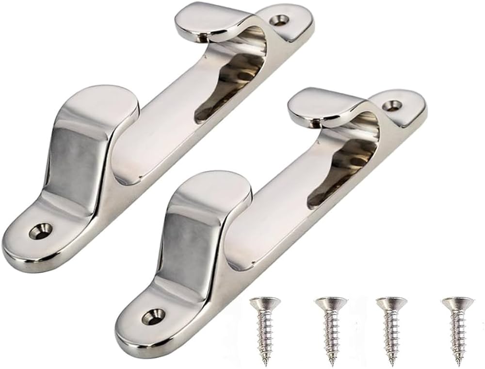 Straight Fairlead Bow Cleat SS316, 100MM
