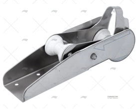Bow Roller, SS316, 220 x 80MM 