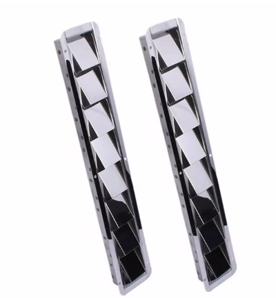 Louver Vent SS304, 7 Slots, 382 x80 x 28MM - For Marine