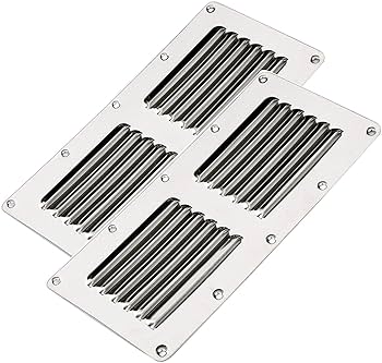 Louver Vent SS304, (2 x6 Louver) 228 x 115MM - For Marine