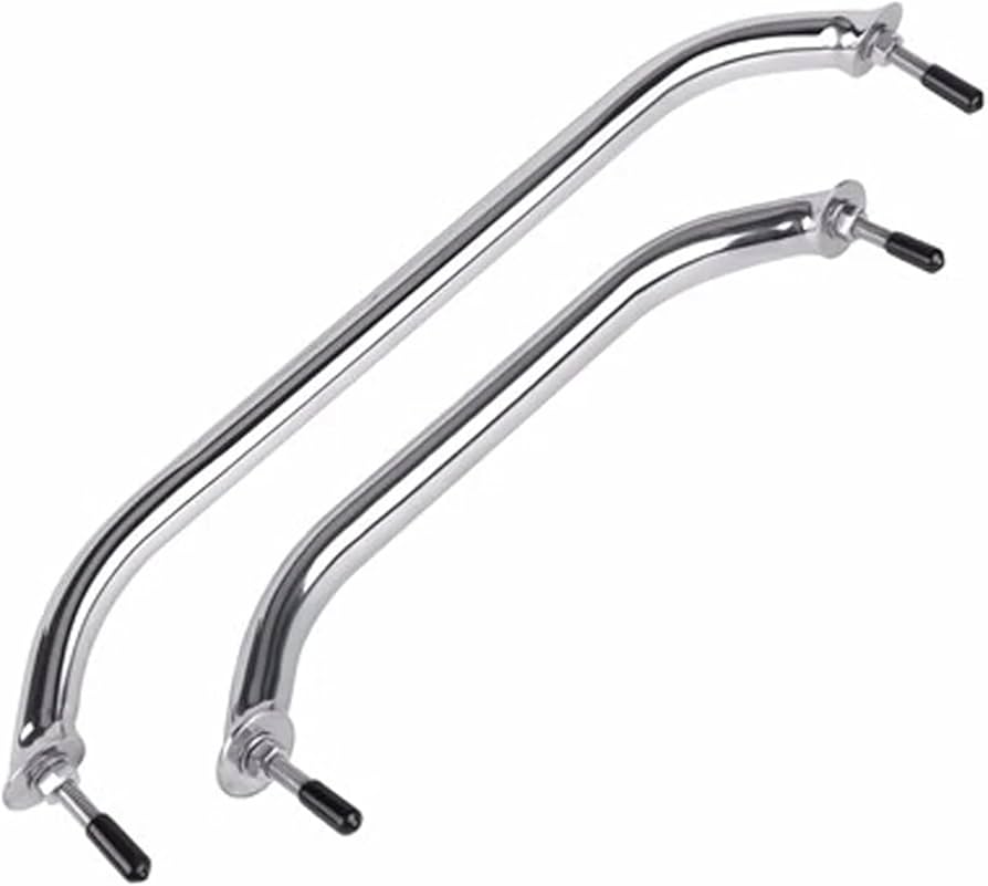 Handrail Grab Bar Handle with bolt SS316, 220MM (Long)