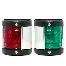 Navigation Light Red/Green 12/24V, 3" (2Pcs/Set)