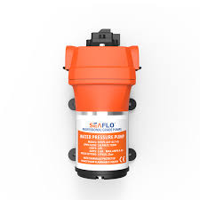 SEAFLO-DC Diaphragm Pumps (Short) 24V, 2.7GPM/10.2LPM, 2.34 A MAX DRAW, 17PSI/1.2BAR, SFDP2-027-017-41, (41 Series)