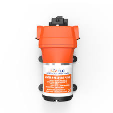 SEAFLO-DC Diaphragm Pumps (Short) 12V, 3.3GPM/12.5LPM, 8.50 A MAX DRAW, 35PSI/2.4BAR, SFDP1-033-035-41, (41 Series)