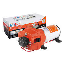 SEAFLO-Diaphragm Pumps (Long) 220V, 4.5GPM/17.0LPM, 6.07A MAX DRAW, 40PSI/2.8BAR, SFDPA2-045-040-41 (41 Series)