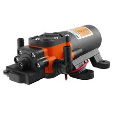 Automatic Demand Diaphragm Pump 12V, 1.0GPM/3.8LPM, 3.8A MAX DRAW, 40PSI/2.8BAR, SFDP1-010-040-23 (23ASeries) 