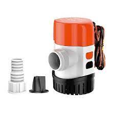 Non-Automatic Bilge Pump 12V, 1500GPH, OD: 1-1/8" (29mm), 4.5A, 1m /3' Wire Lead, SFBP1-G1500-13A (13A Series)