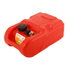 SEAFLO-Portable Marine Boat Fuel Tank With Gauge 3Gal/12Ltr, SFGT-12-01, Red