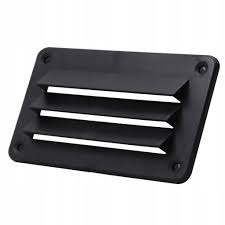 SEAFLO-Dent Vent, SFDV2-140-79-01, Black (142*79.5MM)