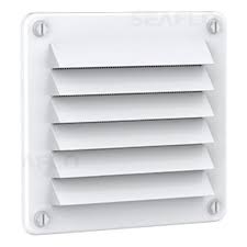 SEAFLO-Dent Vent, SFDV1-140-125-02, White (142*126.5MM)