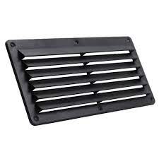 SEAFLO-Dent Vent, SFDV2-260-125-03, Black (264*126.5MM)