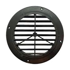SEAFLO-Vent Cover without blades, SFVC2-01, Black