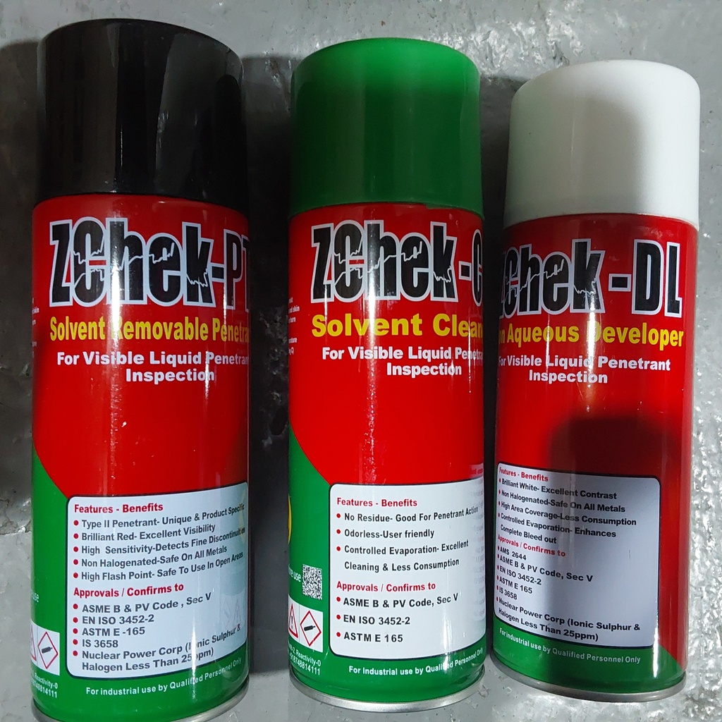 Welding Testing Spray (3pcs/set) ZChek-DL