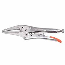 Asaki Long - Nose Lock Grip Pliers, 7", AK-8263
