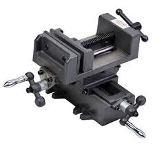 ASAKI Cross Table Milling Vise, 4", AK-7031