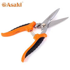 Asaki Garden Scissor, 8" (Multi Purpose) AK-8631