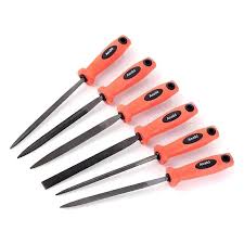 Asaki Needle File Kit (Heavy Duty) 4 x 100MM, (6Pcs/Set)  AK-3899