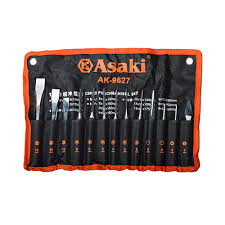 ASAKI Punch & Chisel (13Pcs/Set) AK-9627
