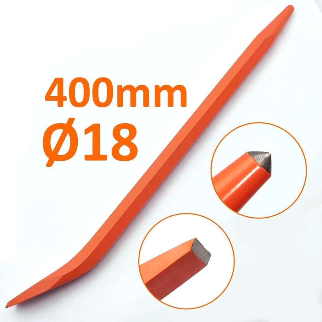 Hex Shank Wrecking Bar 18 x 400MM, AK-9650, Brand: ASAKI
