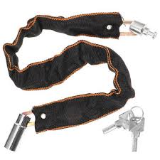 Chain Lock - A3 Iron Zinc Plating + Cloth, L: 92CM (For Bike)