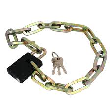 Chain Lock - Multi Purpose 8*120, L: 122CM, 65 Manganese Steel
