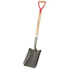Shovel - Flat with 1Mtr Wooden Handle