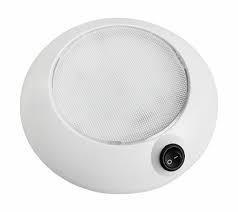 Marine Light, 12V, E012052, 5", White Light 