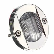 Marine Light, 12V, 3" (SS Cover) 1W, White Light