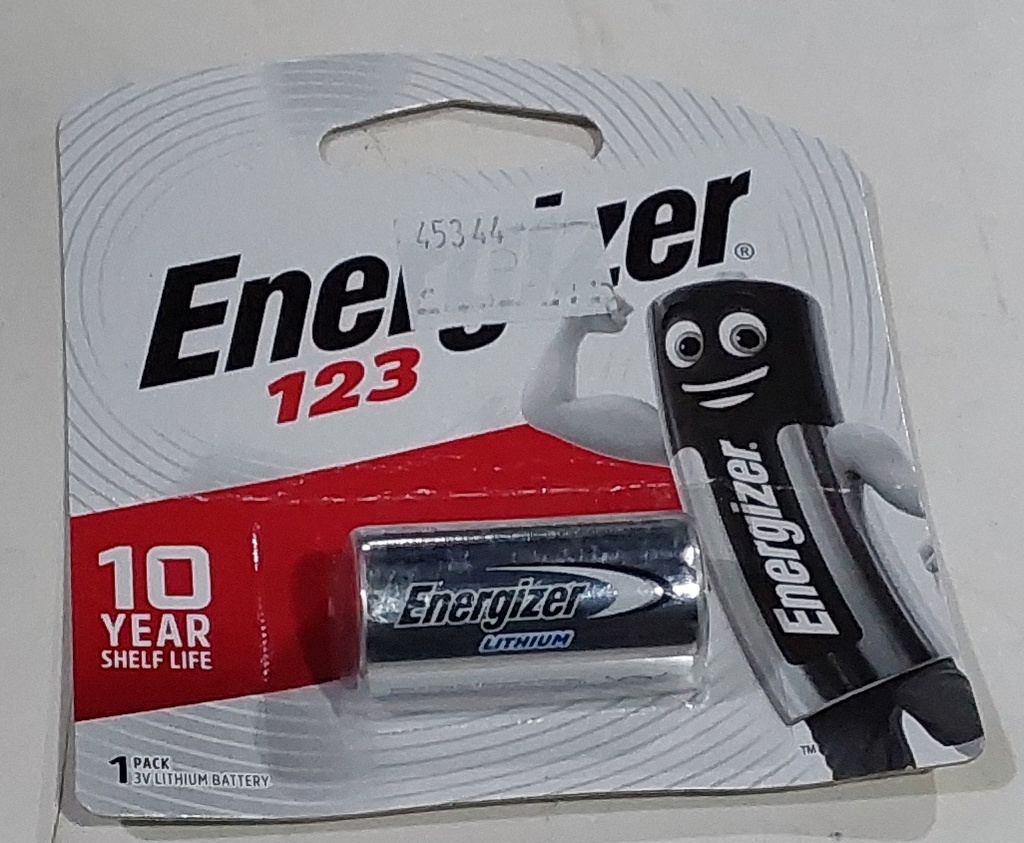 Energizer Battery  ( ENERGIZER BATTERY 123 CR17345 3V LITHIUM BATTERY )