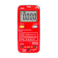 V&A - Pocket Multimeter, VA28A, Smart Auto Range, 1.5V Battery (AAA) x 2