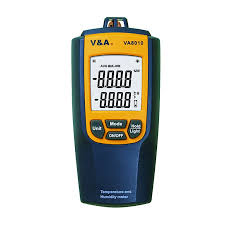 V&A - Multimeter- Environmental, VA8010, Temperature & Humidity Meter with Dew Point, 1.5V Battery (AAA)X3