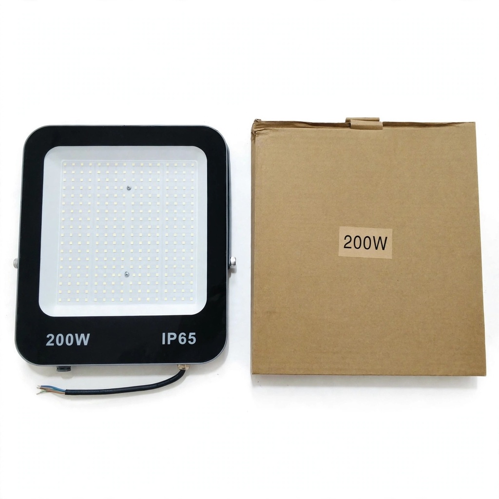 LED Flood Light - 200W, 100-265V/6500K-GR1053
