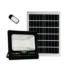 LED Flood Light - GR1527-600W, Foldable Solar, 600W/6500K