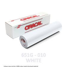 ORACAL, White Color 010# (1.26M*50M Cutting 0.63*50M)