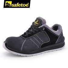 Safetoe - Safety Shoes,L-7331, Size 40,Low Ankle Comp Toe Plate S1P SRC- Fashionable Grey