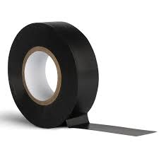 Bailida Insulation/Electrical Tape Black  0.13MIC x 18MM x 10M