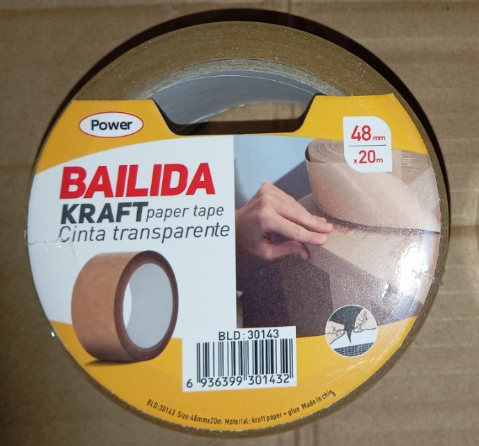 Bailida Kraft Paper Tape 48MM x 20M