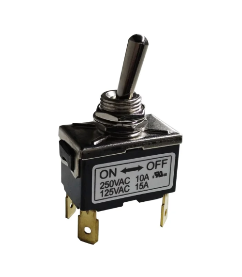 Toggle Switch- TGB-12bs, RS PRO (PCB Mount On-Off) Solder Terminal -TGB
