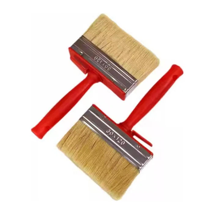 Block Brush Natural White Bristle 5CMx15CM, PP Handle Brand: MJ TOOLS