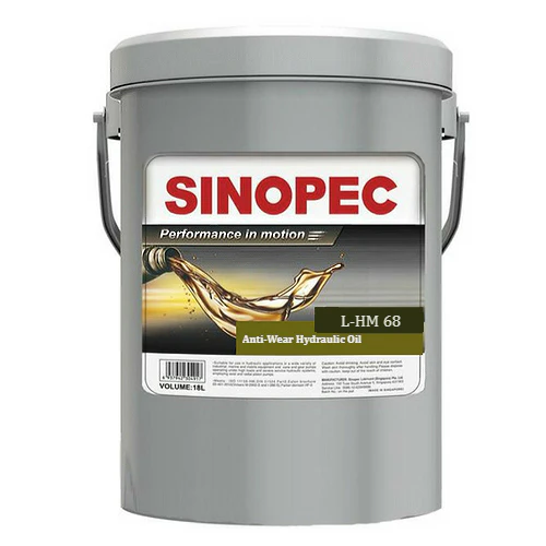 Sinopec Anti-Wear Hydraulic Oil L-HM 68 (18L)